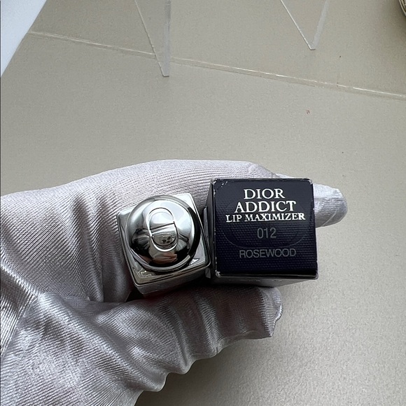 DIOR Lip Addict Lip Maximizer Gloss Dior in 012 Rosewood NIB $42 Retail - Picture 9 of 11